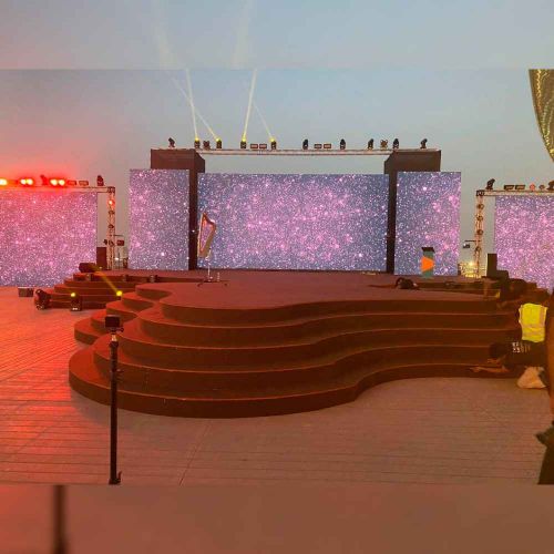 Creative Stage Set Fabrication for Events in Dubai