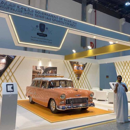 Custom Trade Show Booth Fabrication for Automotive Heritage Events in Ras Al Khaimah