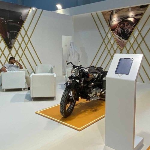 Custom Trade Show Stand Design and Fabrication for Automotive Brands in Ras Al Khaimah