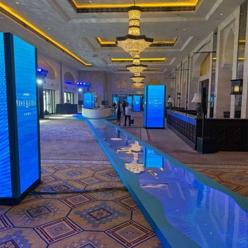 Dynamic Digital Signage and Themed Walkway Event Fabrication in Ras Al Khaimah