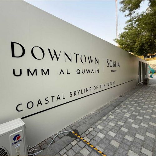 Event Fabrication Real Estate Development Launch Display in Jumeirah