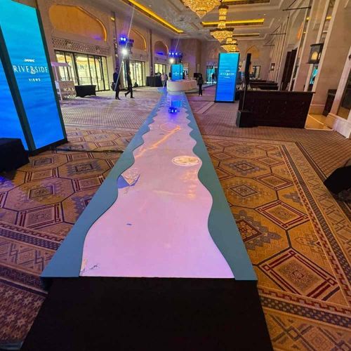 Fabrication of Interactive Floor Features and Event Walkways in Ras Al Khaimah