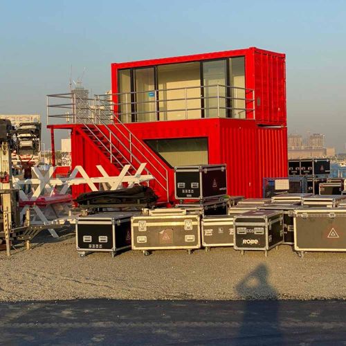 Festival Event Fabrication with Containerized Solutions in Ras Al Khaimah