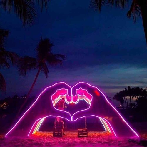 High Impact LED Structure Fabrication for Events in Dubai