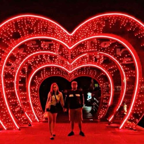 High Impact LED Structure Fabrication for Events in Dubai