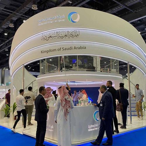 Large Double Deck Exhibition Booth Event Fabrication in Ras Al Khaimah