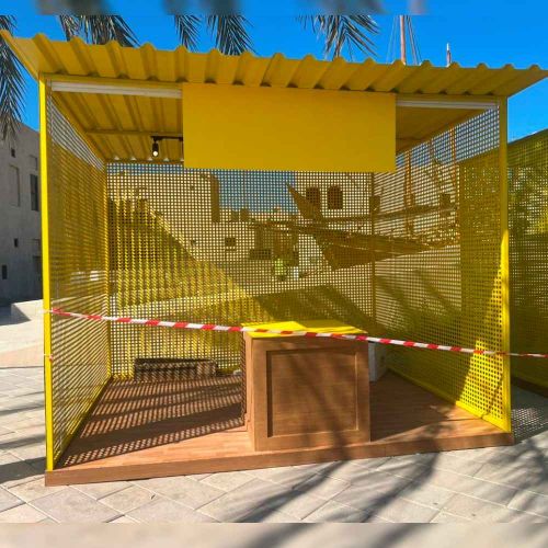 Luxury Wedding Events Metal Structures with Elegant Design in Dubai