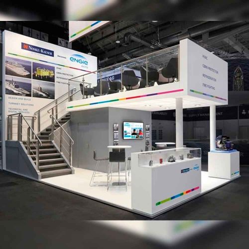 Mezzanine Floor Exhibition Setup Solutions for Events and Trade Shows in Dubai