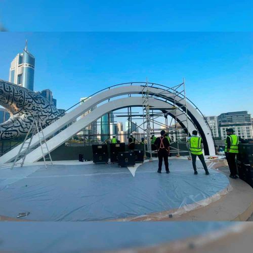 Modular Events Metal Structures for Quick Setup in Dubai