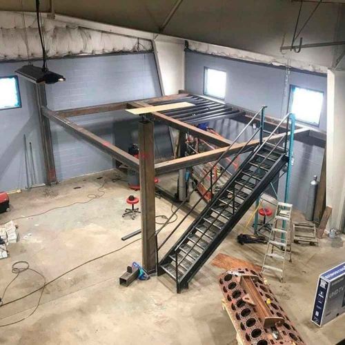 Modular Exhibition Mezzanine Floor Systems in Dubai