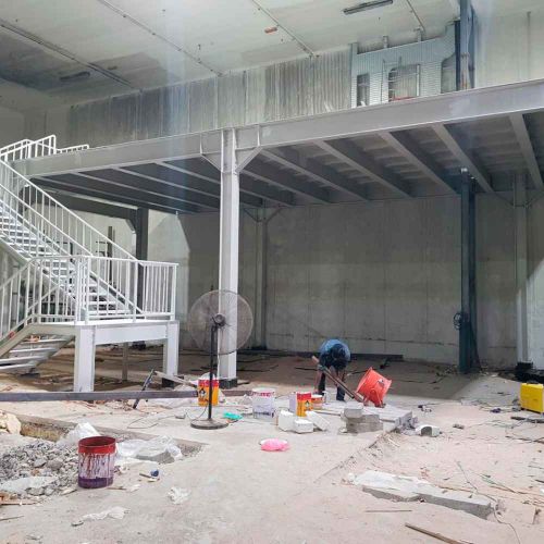 Professional Exhibition Mezzanine Floor Setup in Dubai