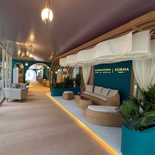 Sophisticated Event Fabrication with Natural Elements in Jumeirah