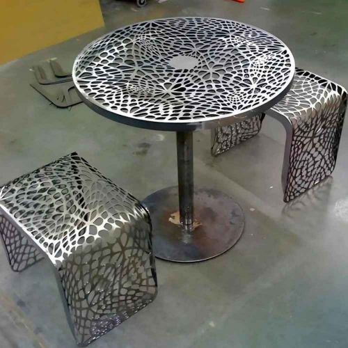Steel Art CNC Cut Design in Dubai