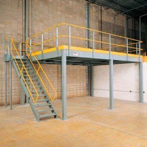 Steel Frame Mezzanine Exhibit Design and Fabrication in Dubai